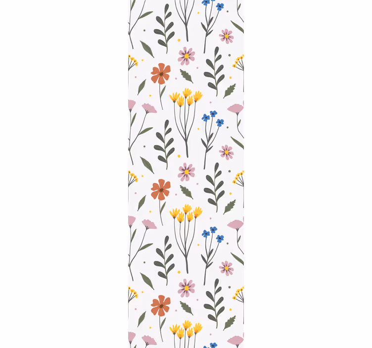 Papier peint floral design floral éclatant - TenStickers