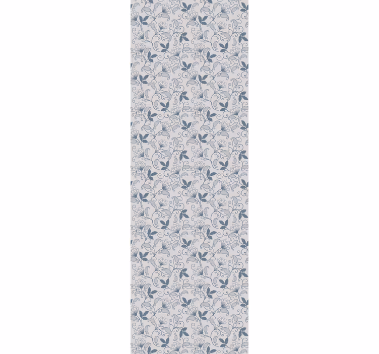 Papier peint fleurs délicate floraison de vigne - TenStickers