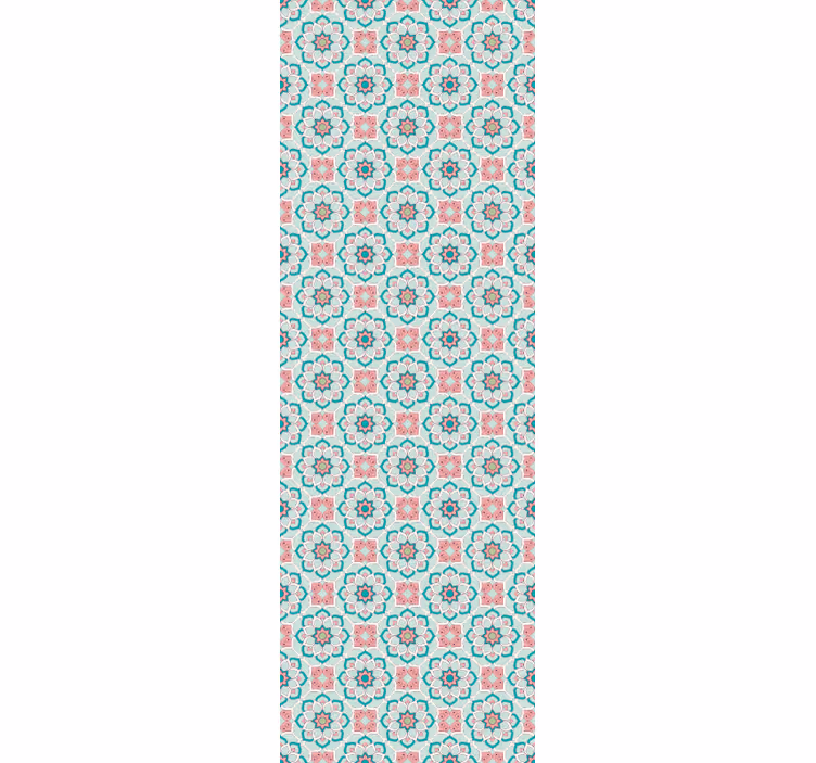 Papier peint fleurs fleur et étoile - TenStickers