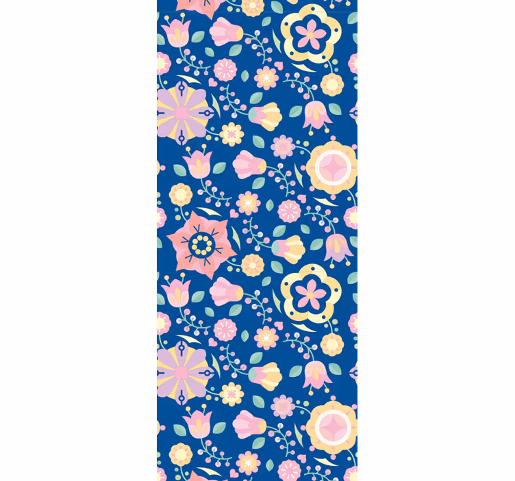 Papier peint floral composition en fleurs - TenStickers