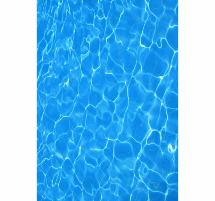 Papier peint salon texture d'eau bleue - TenStickers