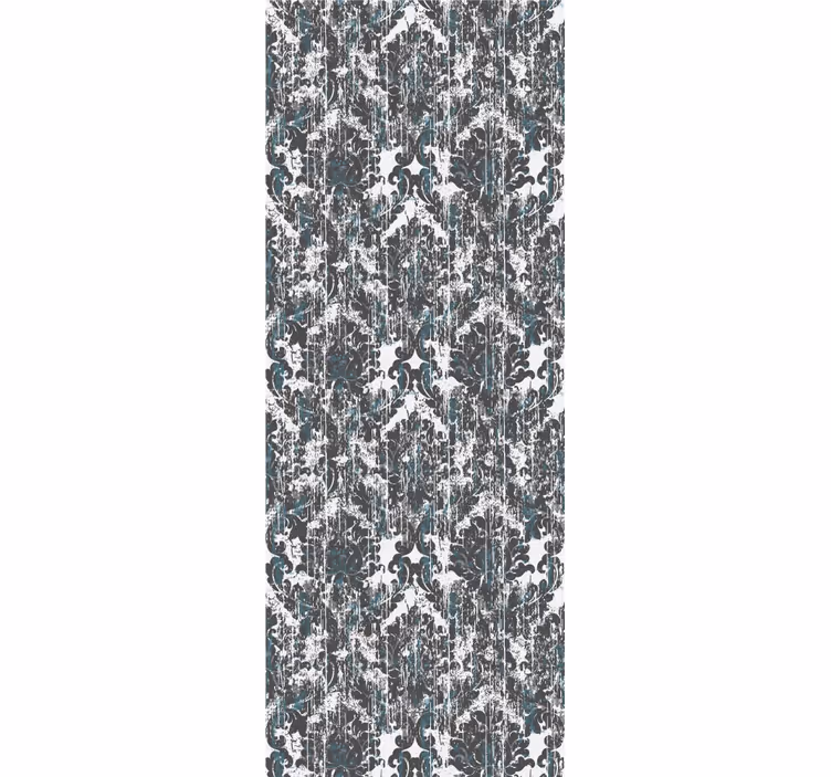 Papier peint ornemental motif petits éléments gris ancien - TenStickers