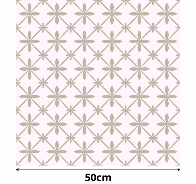 Papier peint chambre motif vintage simple - TenStickers