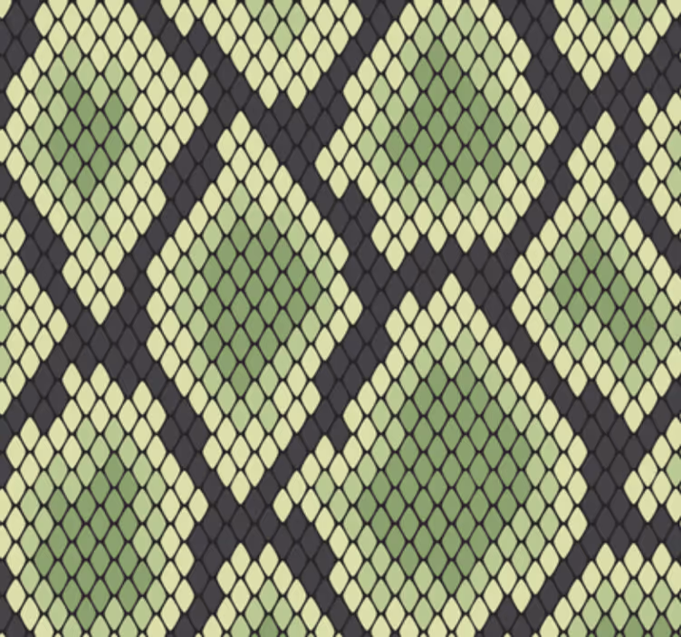 Papier peint animaux écailles de serpent abstraites - TenStickers