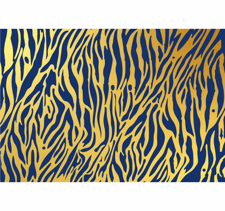 Papier peint animaux motif rayures de zèbre - TenStickers