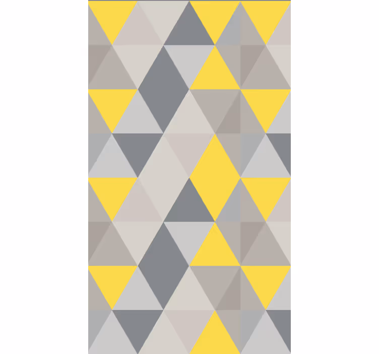 Papier peint bureau triangles pantone - TenStickers