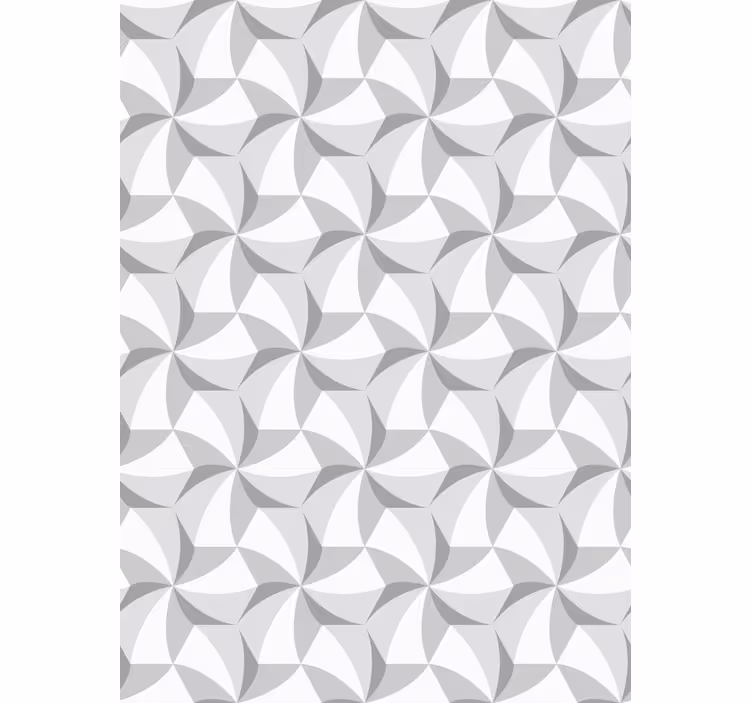 Papier peint salle à manger carreaux de ciment contemporains - TenStickers