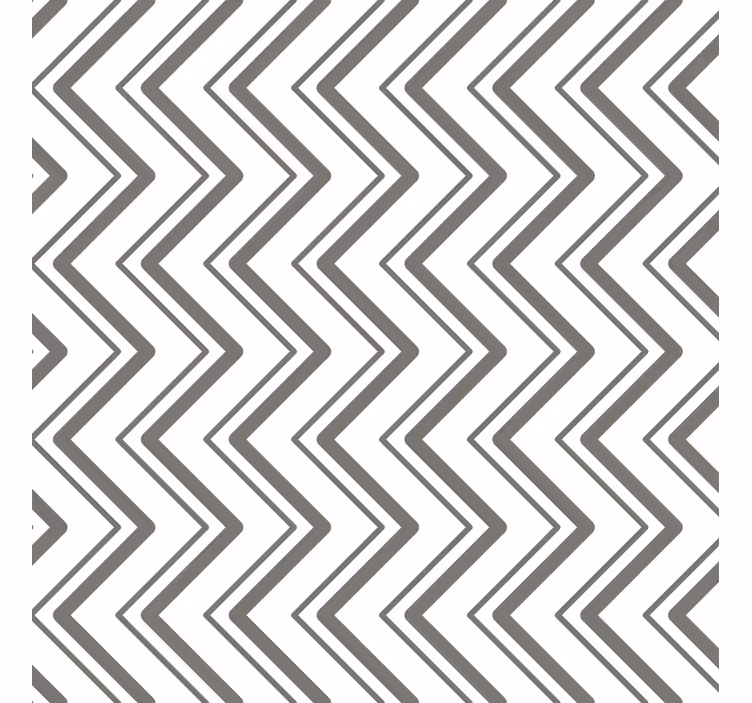 Papier peint géométrique style chevron - TenStickers