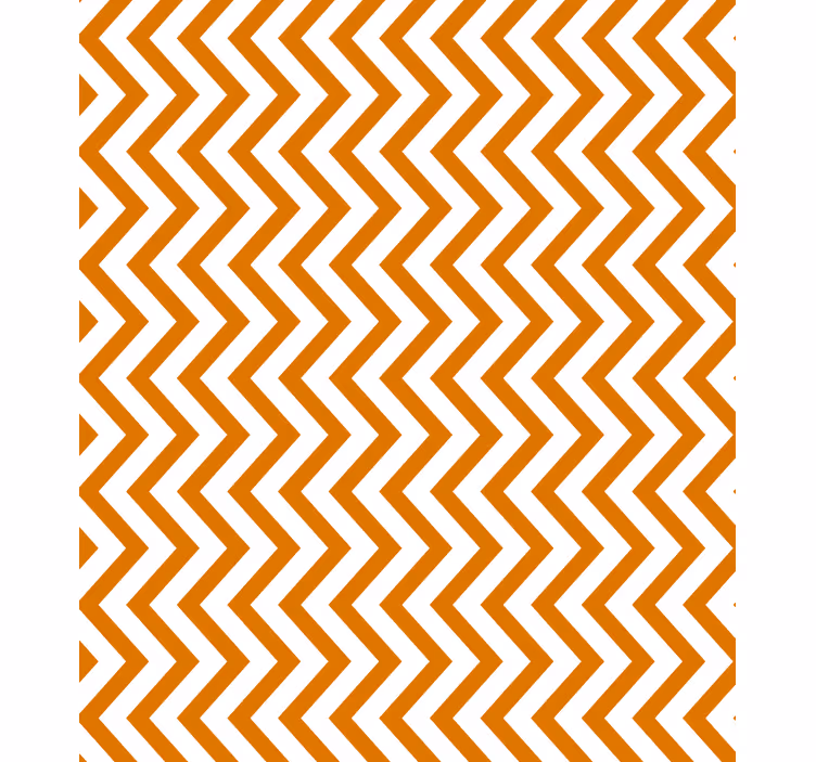 Papier peint géométrique motif chevron charmant - TenStickers