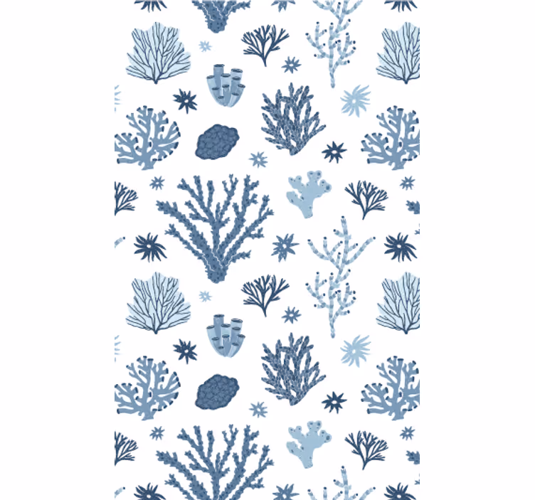 Papier peint nature motif de récif corallien - TenStickers