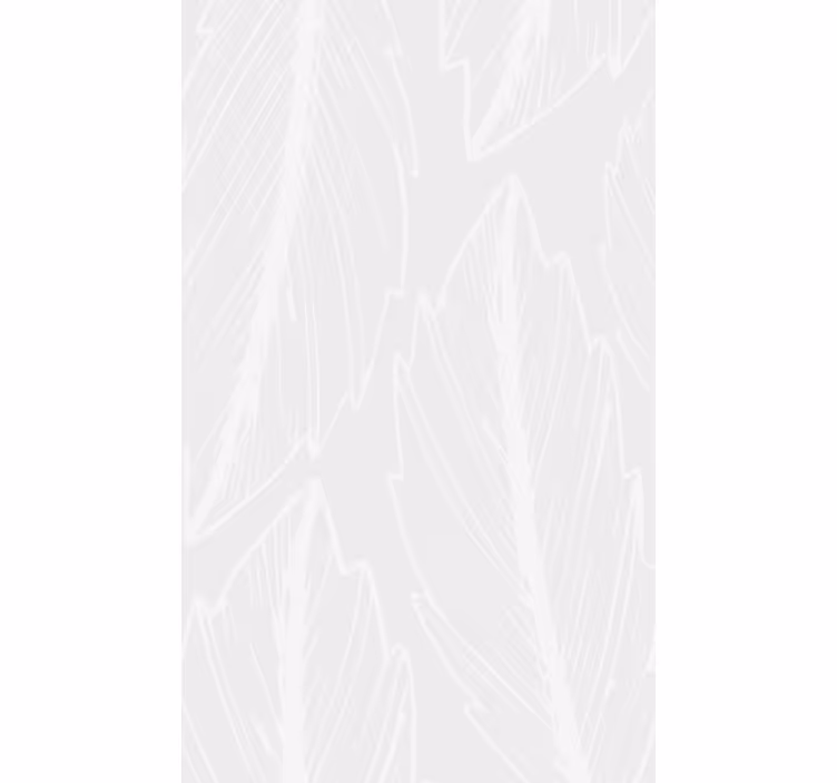 Papier peint nature motif empreinte de plumes - TenStickers