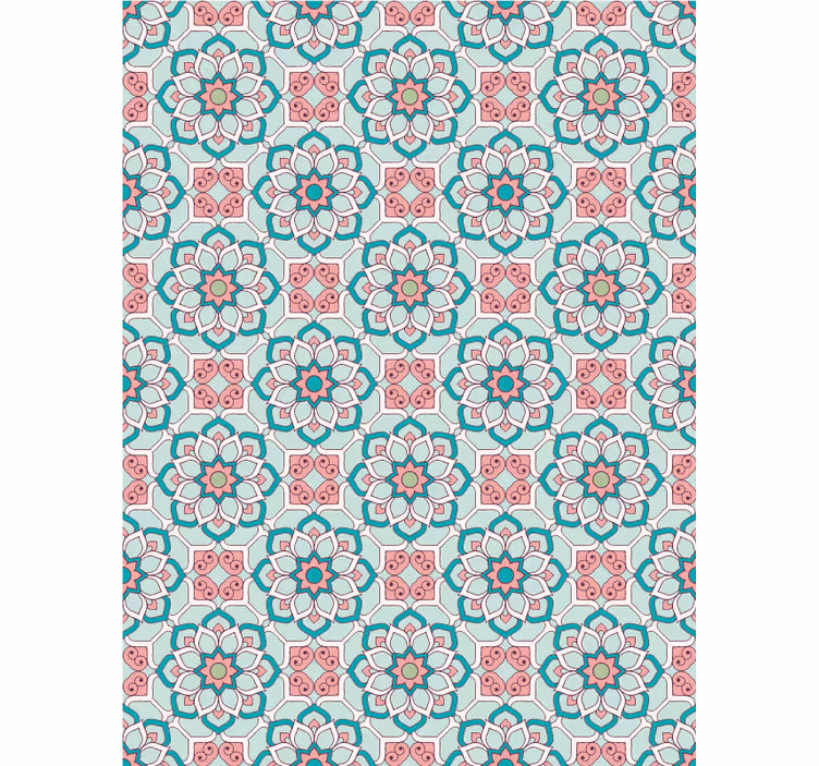 Papier peint couloir style vintage charmant - TenStickers