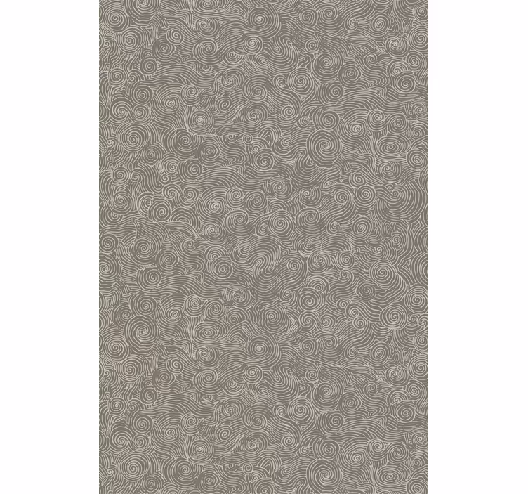 Papier peint motif lignes tourbillonnantes - TenStickers