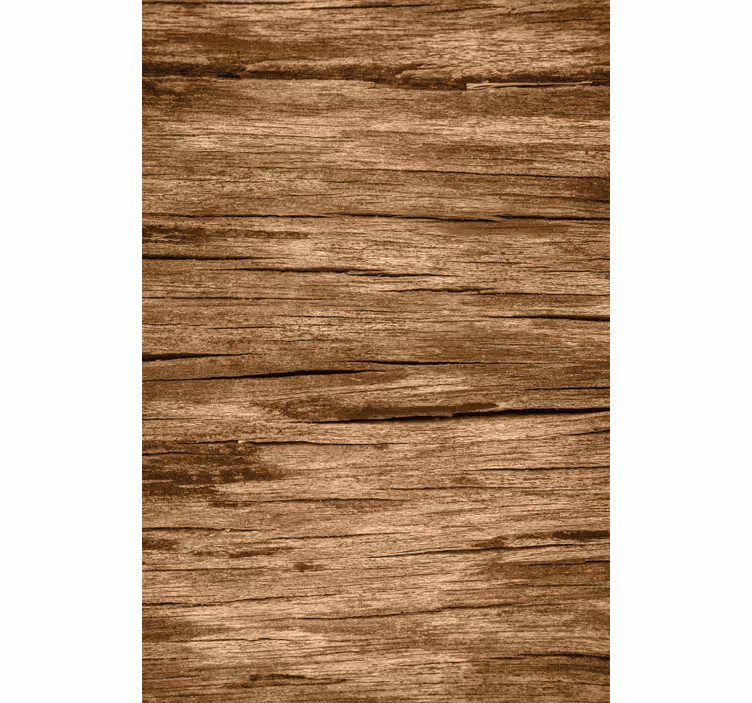 Papier peint rustique rayé marron clair - TenStickers