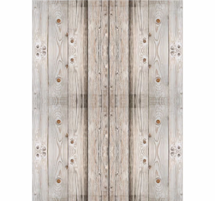 Papier peint salon effet bois pin blanc - TenStickers
