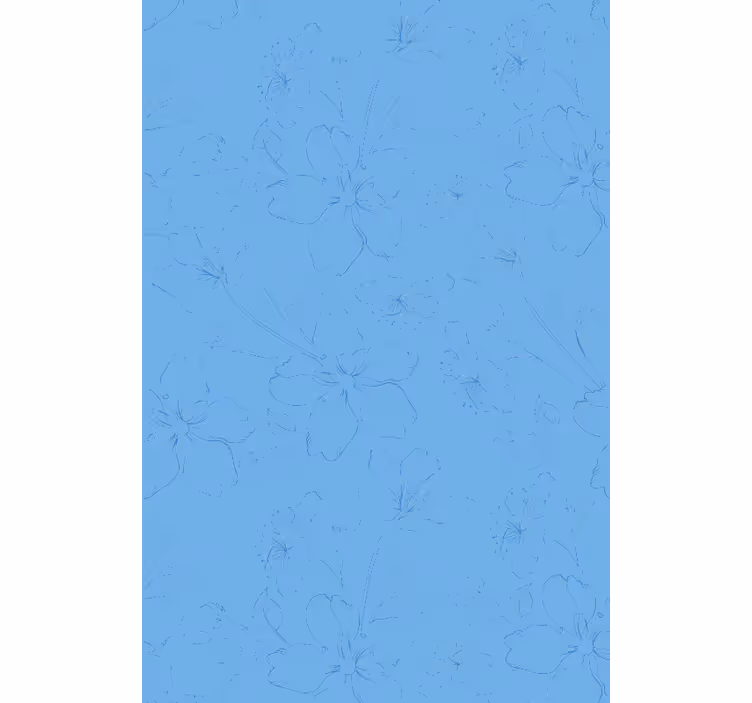 Papier peint salon surface inspirée par la botanique - TenStickers
