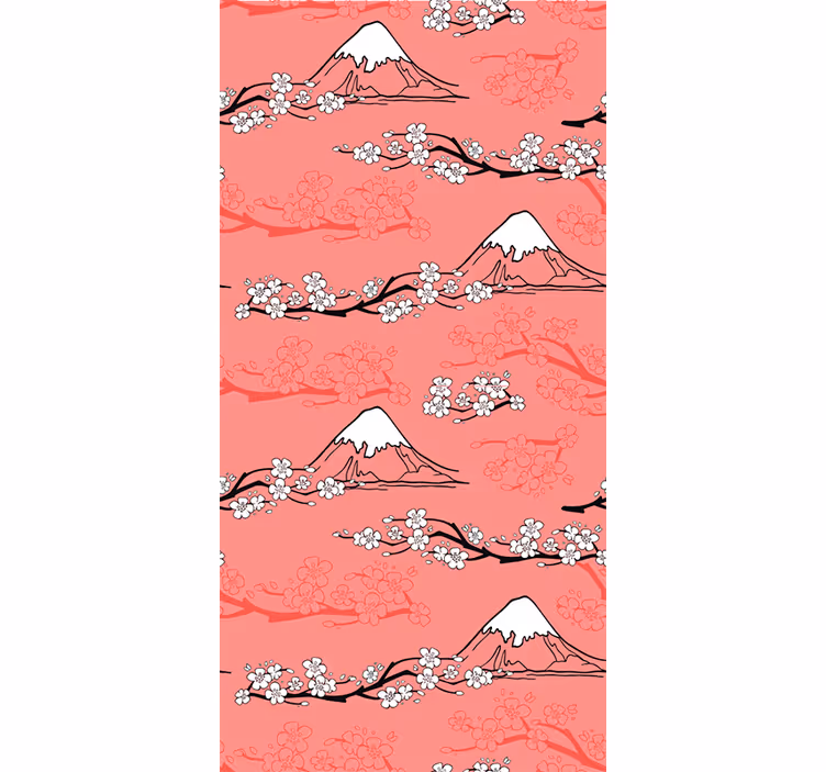 Papier peint arbre printemps - TenStickers