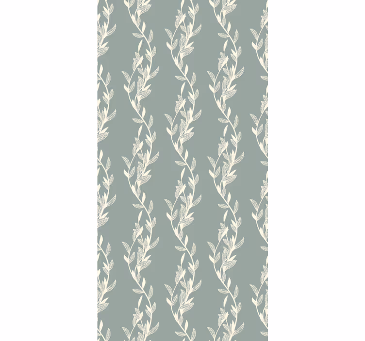 Papier peint arbre style provençal petites feuilles - TenStickers