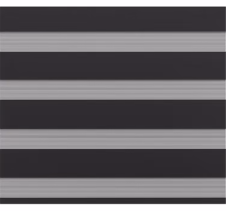 Papier peint bureau protection solaire tendance noire - TenStickers
