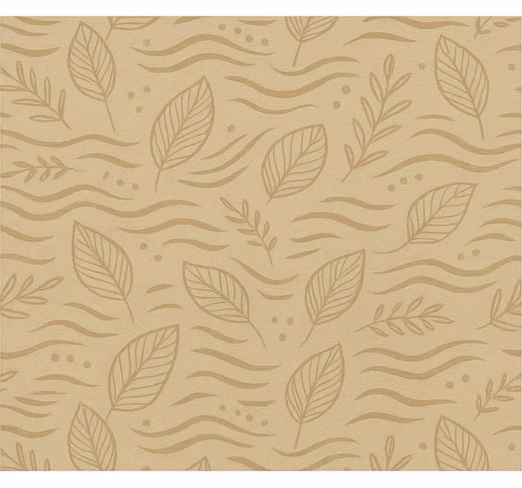Papier peint bureau beige apaisant - TenStickers