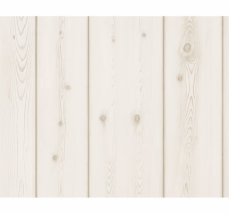 Papier peint salon bois blanchi - TenStickers