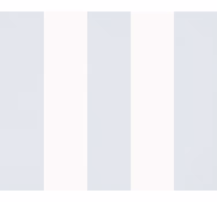 Papier peint chambre enfant rayures bleu clair et blanc - TenStickers