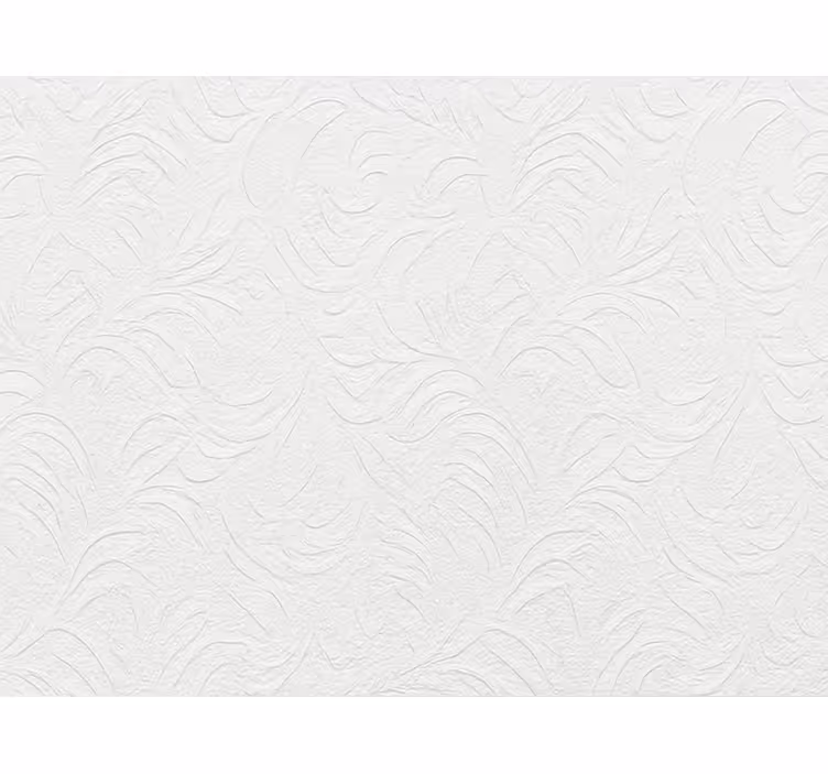 Papier peint salon texturé blanc minimaliste - TenStickers