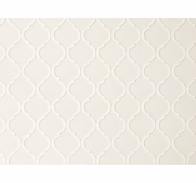 Papier peint salon design minimaliste élégant blanc cassé - TenStickers