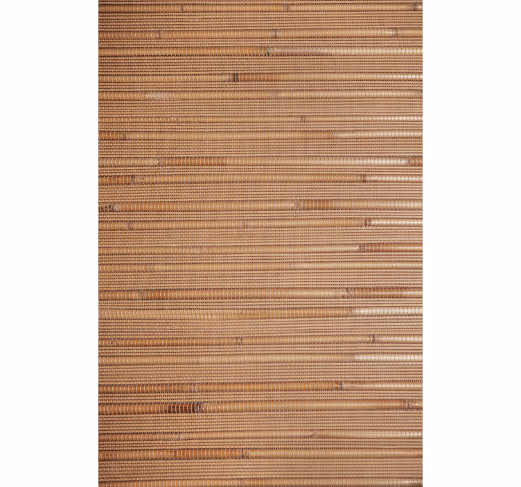 Papier peint chambre adulte lattes rayées marron clair - TenStickers