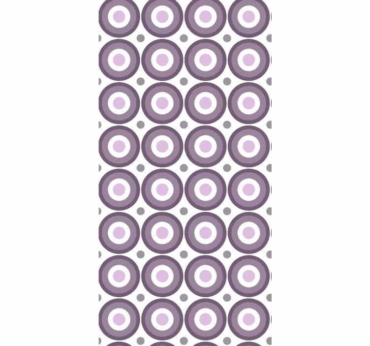 Papier peint chambre adulte lilas style années 70 - TenStickers