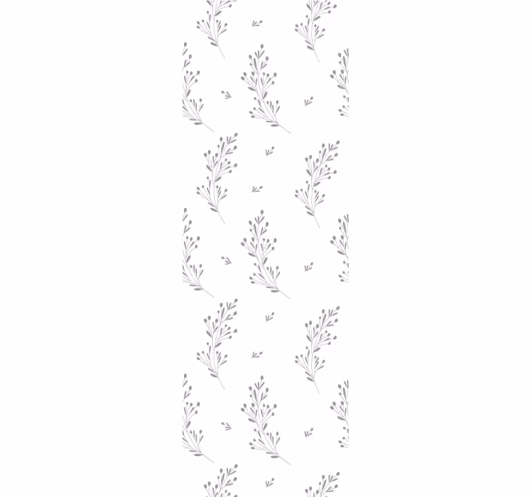 Papier peint chambre fleurs des prairies claires - TenStickers