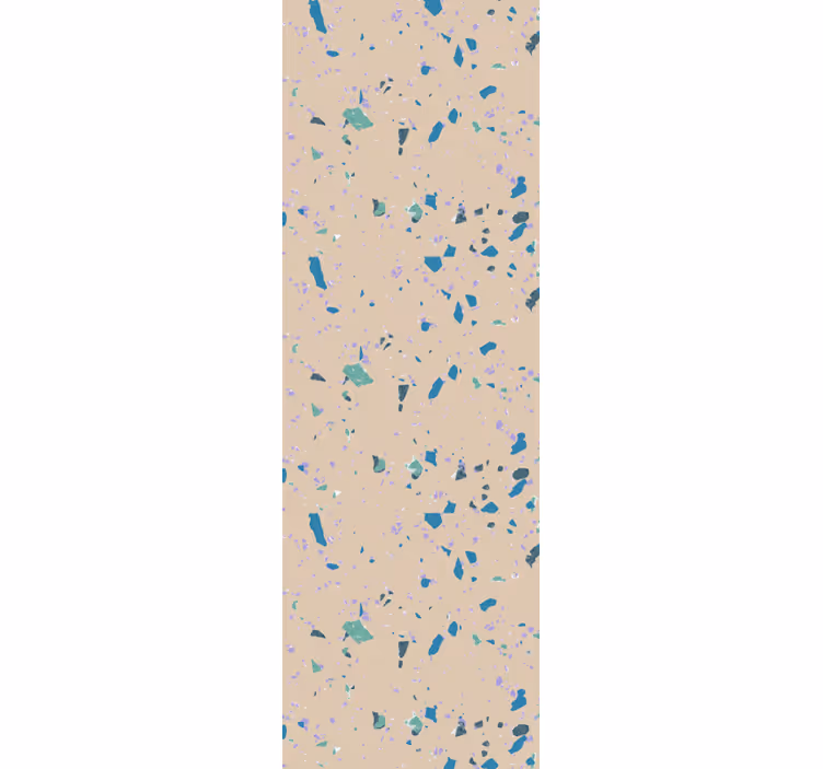 Papier peint chambre terrazzo coloré - TenStickers