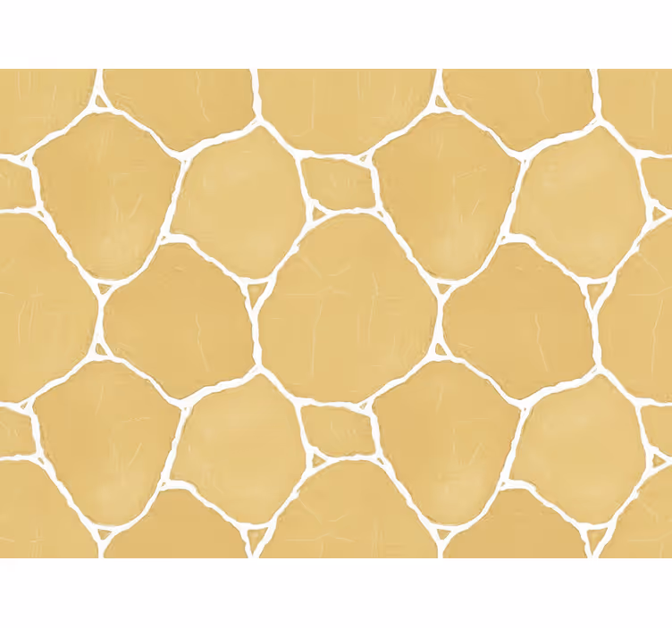 Papier peint jaune enveloppe plâtre doux - TenStickers