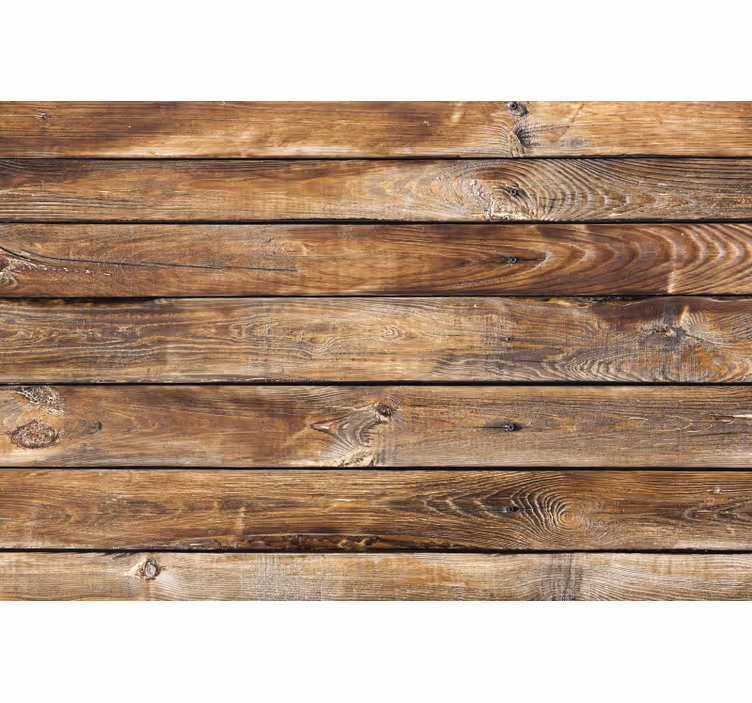 Papier peint rustique autocollant motif bois vintage - TenStickers