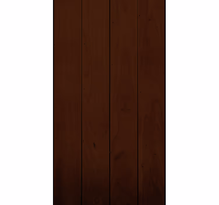 Papier peint rustique motif planches brunes brutes - TenStickers