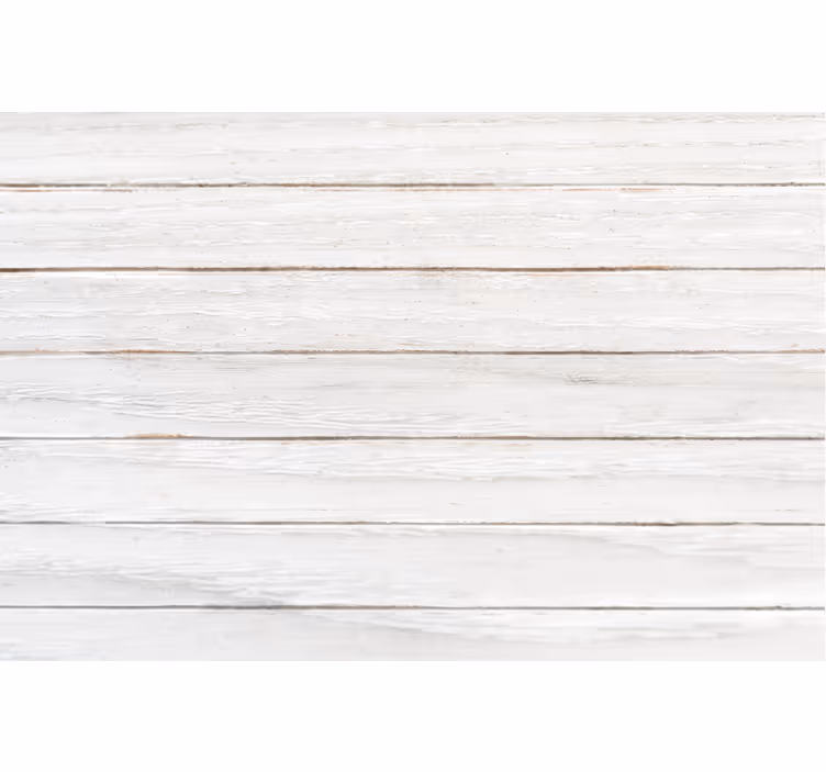 Papier peint blanc bois moderne - TenStickers