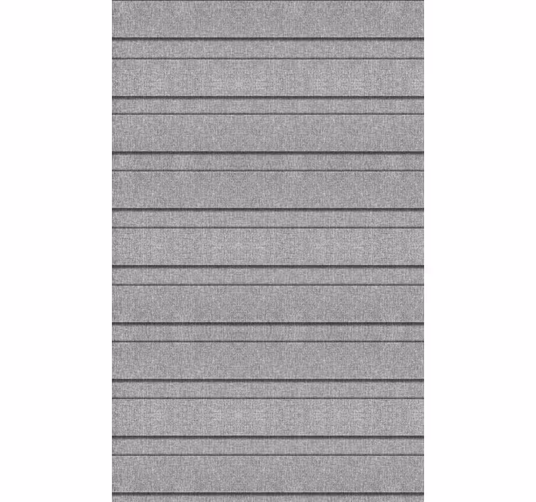 Papier peint gris rayures grises - TenStickers