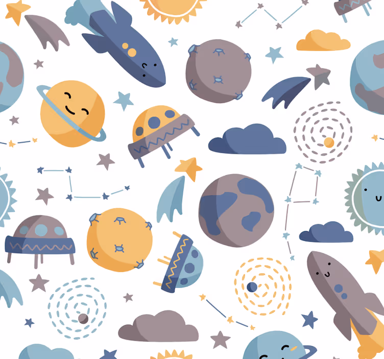 Espace papier peint pour enfants - TenStickers