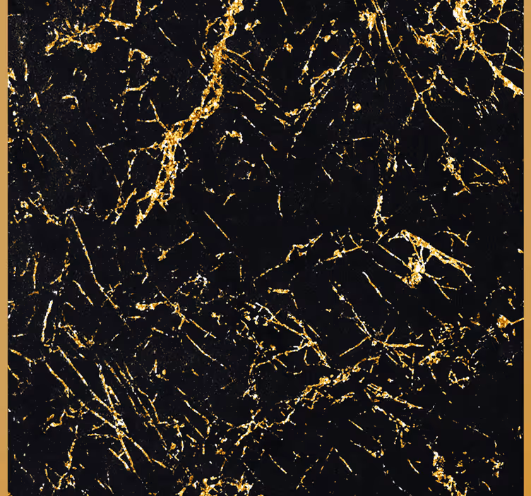 Papier peint marbre texture noire élégante - TenStickers