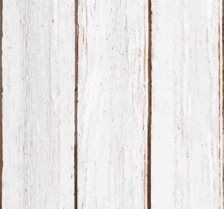 Papier peint bois panneaux blancs texturés - TenStickers