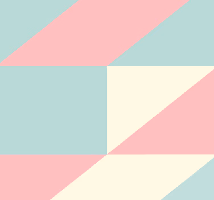 Papier peint triangle géométrique - TenStickers
