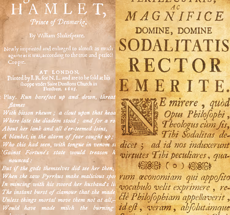 Papier peint texte toile de chambre élégante - TenStickers