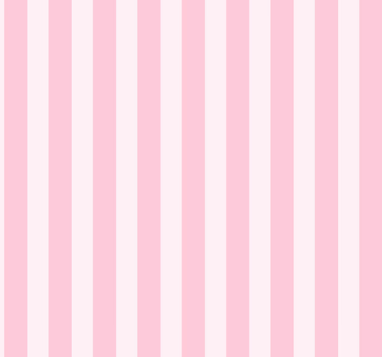 Papier peint chambre enfant intérieur rayé rose - TenStickers