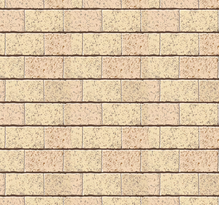 Papier peint brique simplicité du motif de brique - TenStickers