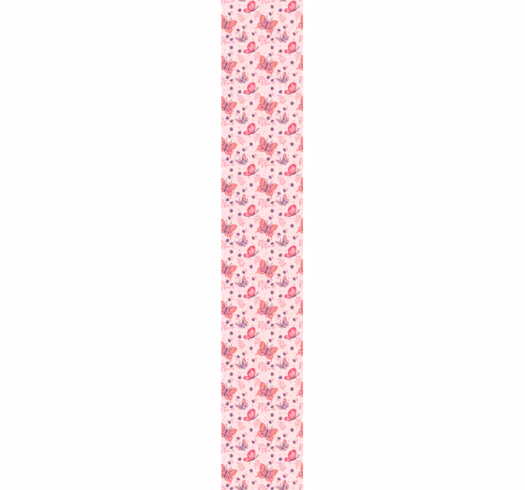 Papier peint papillon motif de jardin de papillons - TenStickers