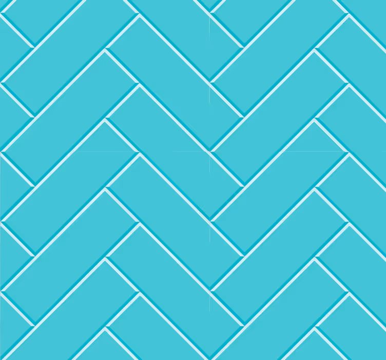 Papier peint géometrique motif à chevrons - TenStickers