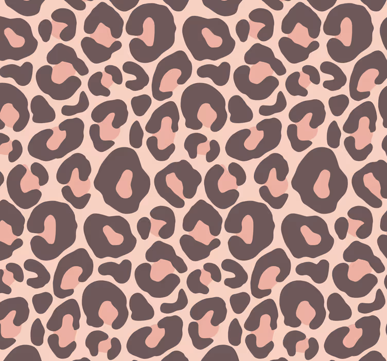 Papier peint léopard motif léopard - TenStickers