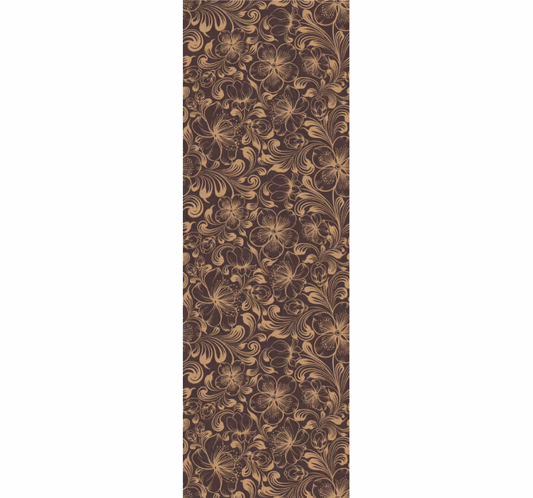 Papier peint carrelage tuile ornementale - TenStickers