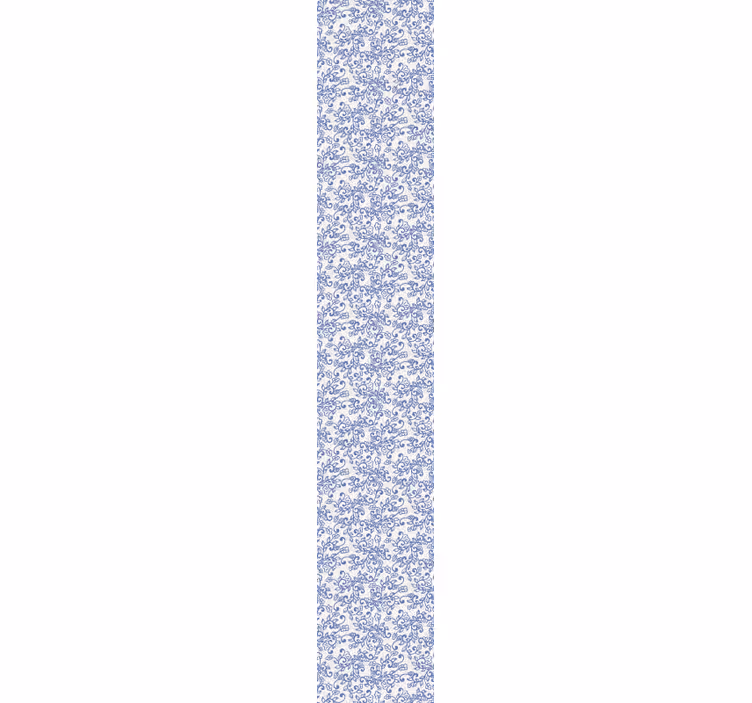Papier peint fleurs floral ornemental - TenStickers