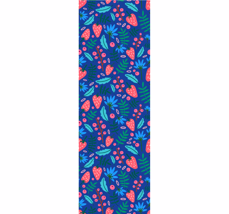 Papier peint feuilles motifs botaniques floraux - TenStickers